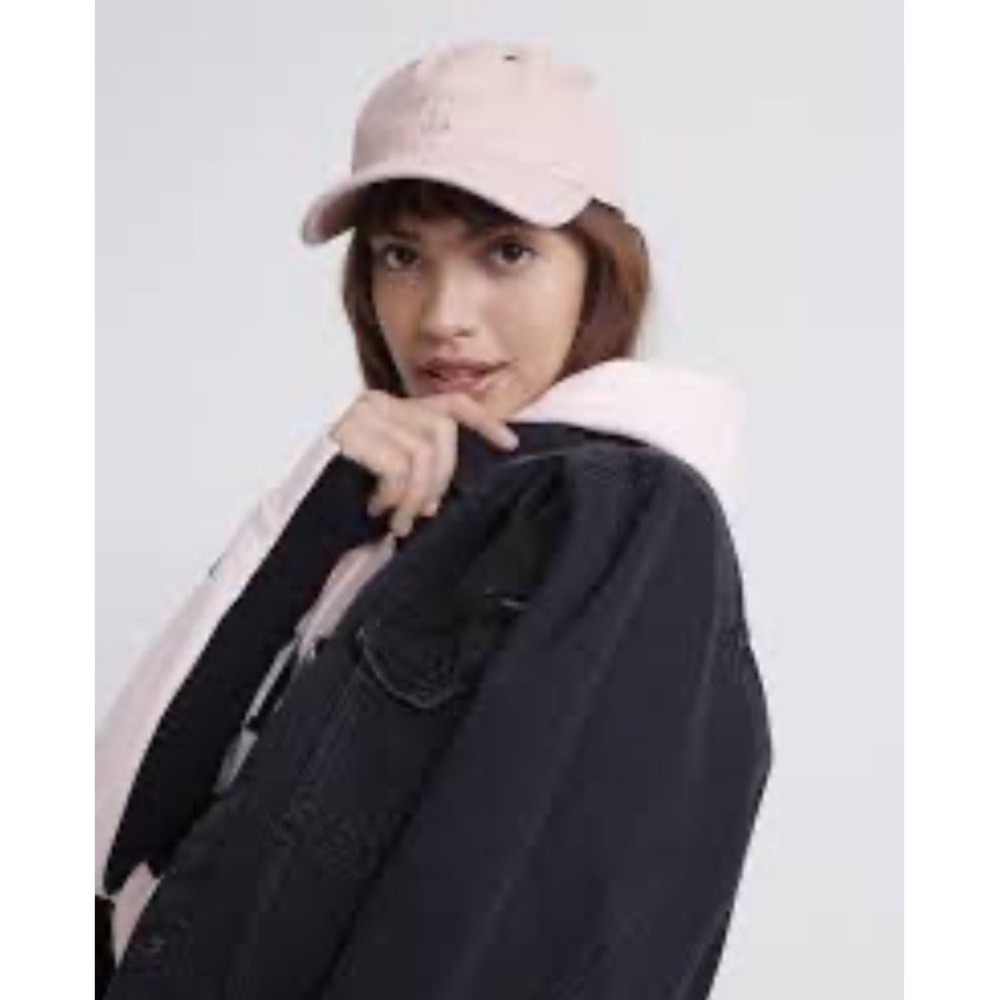 The North Face Slideback Hat Orange/pink Unisex Embroidered Solid 6 Panel